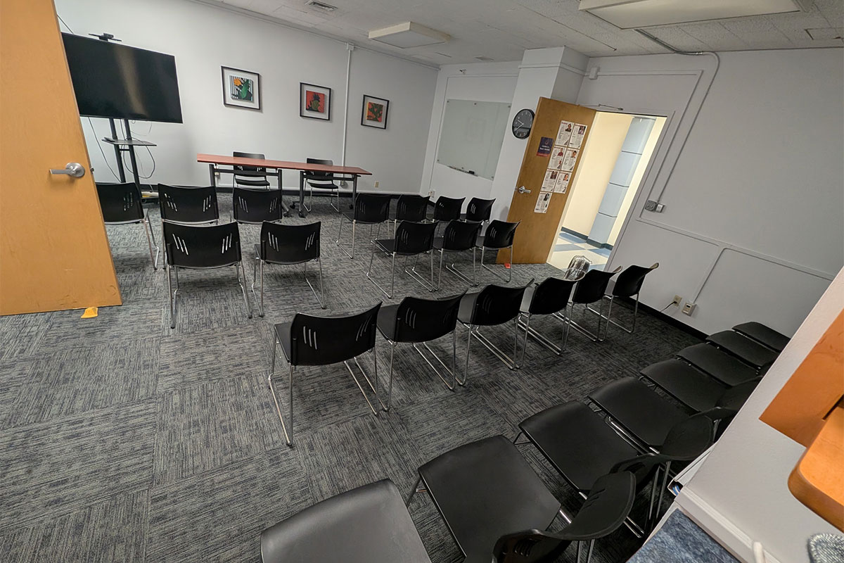 CRG Conference Room with Lecture Panel SetUp