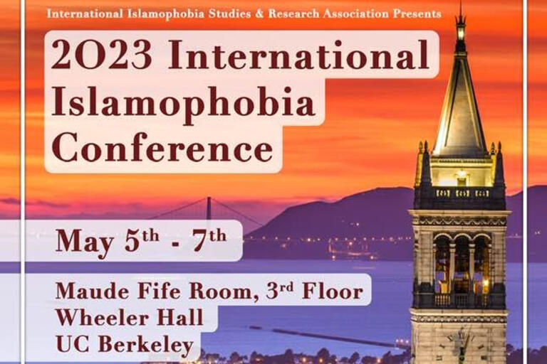 Flyer for 2023 International Islamophobia Conference