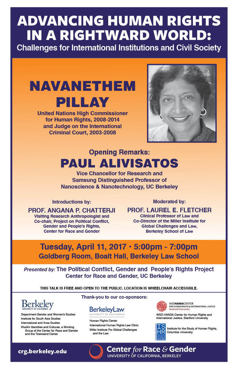 Flyer for 4-11-207 PCRes Event