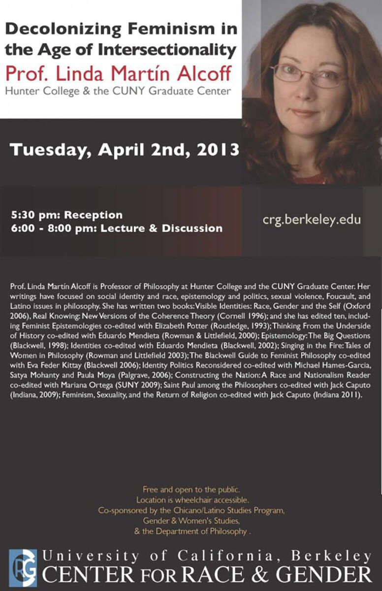 Event flyer for April 2, 2013 Distinguished Guest Lecture