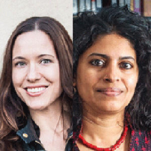 Side by Side picture of Heather Rastovac Akbarzadeh and Usha Iyer