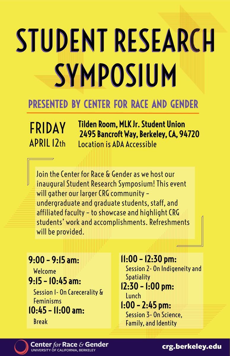 4-12-2019 Student Research Symposium