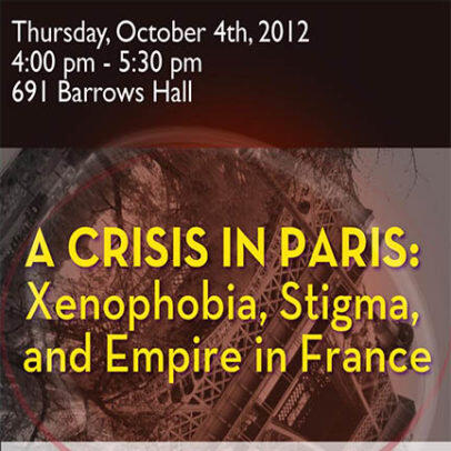 Flyer for 10-4-2012 CRG Forum