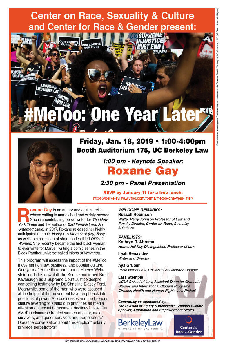 UPdated flyer for Roxane Gay Event