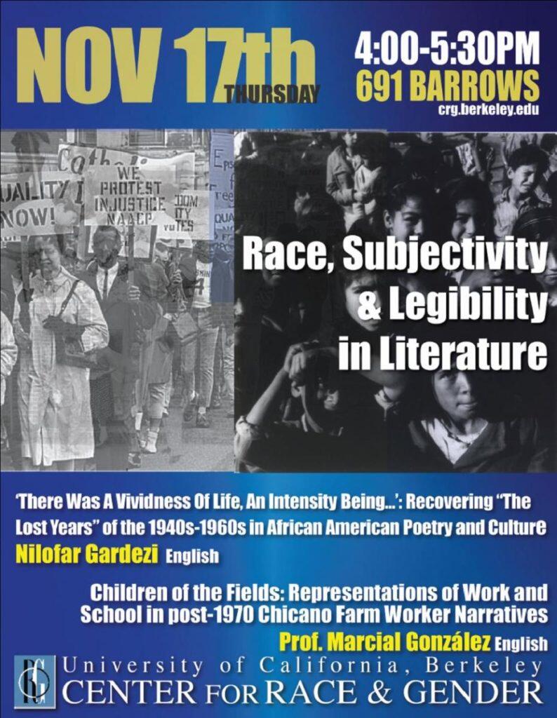 Flyer for 11-17-2011 CRG Forum