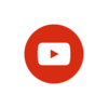 Circle red and white YouTube Logo